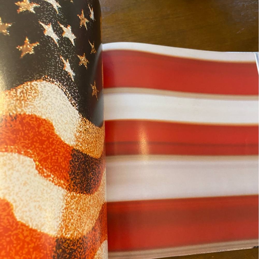 🇺🇸USA Flag Book. Coffee Table Book. The American Flag. Patriotic. ❤️🤍💙 - Picture 9 of 11